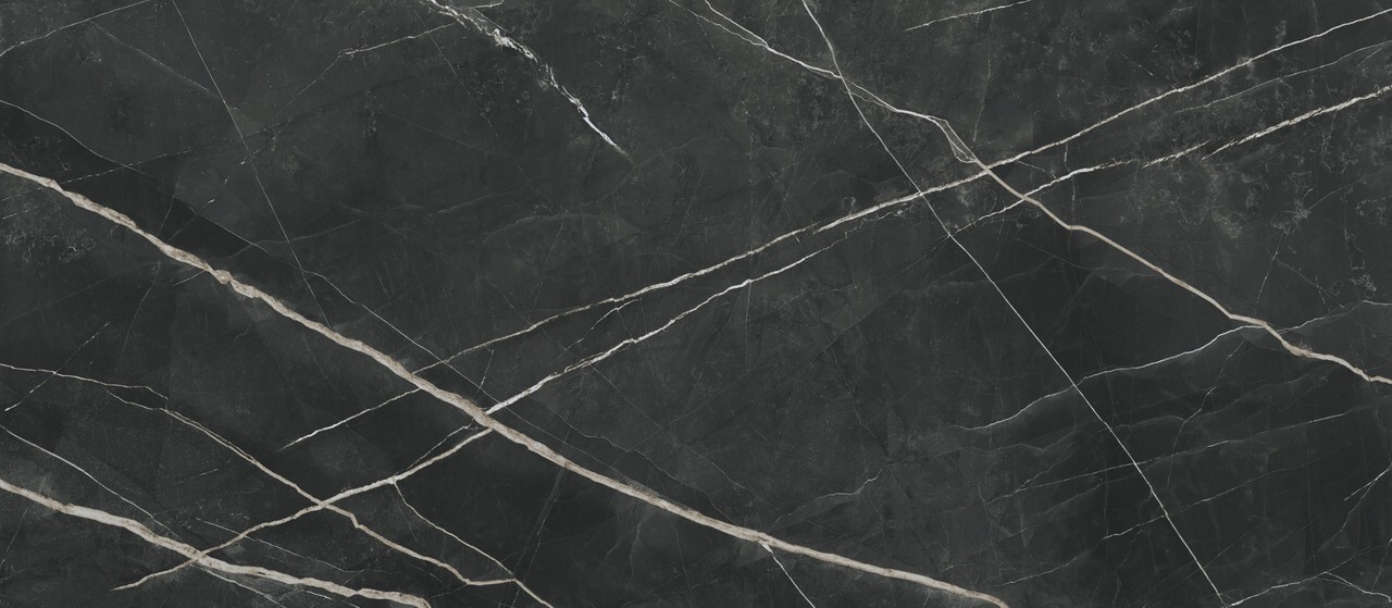 Плитка керамогранітна AFXY Marvel Calacatta Black LAP 1200x2780 Atlas Concorde - Зображення