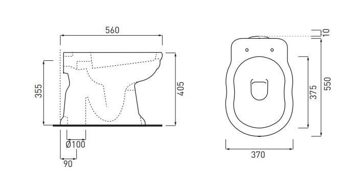 Комплект Унітаз Windsor + Бачок Windsor + Кришка Windsor soft-close (WINDSOR15VBR) бронза CIELO - Зображення 1909606-90e4c.jpg