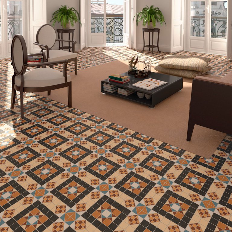 Плитка керамогранітна Barnet Cuero 316x316x9 Vives - Зображення 1910162-2d529.jpg