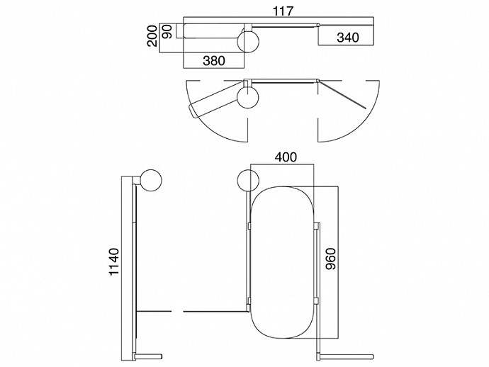 Дзеркало DIVA 2704NROP Scarabeo - Зображення 1910260-80b46.jpg