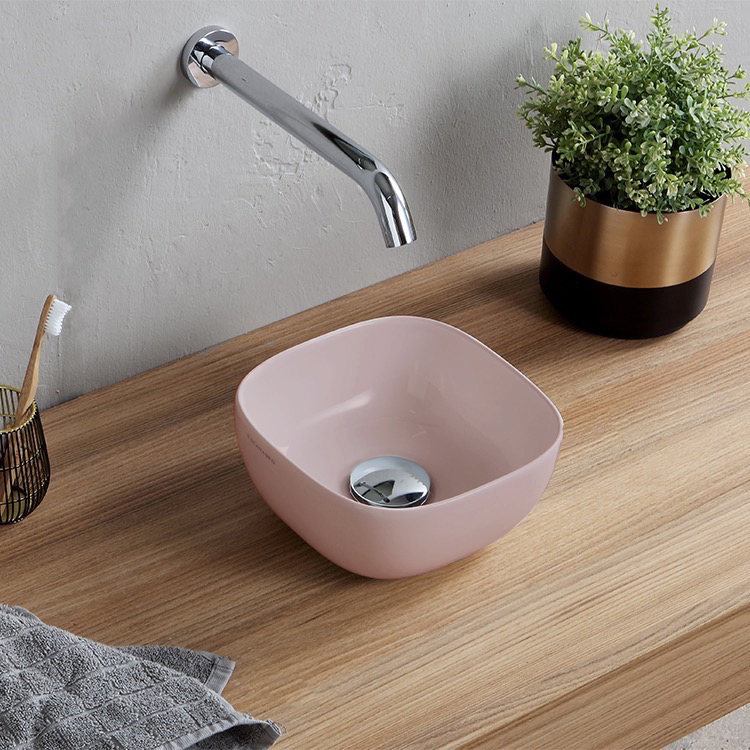 Умивальник Glam 22 180954 Antique Pink SCARABEO - Зображення 1910810-32835.jpg