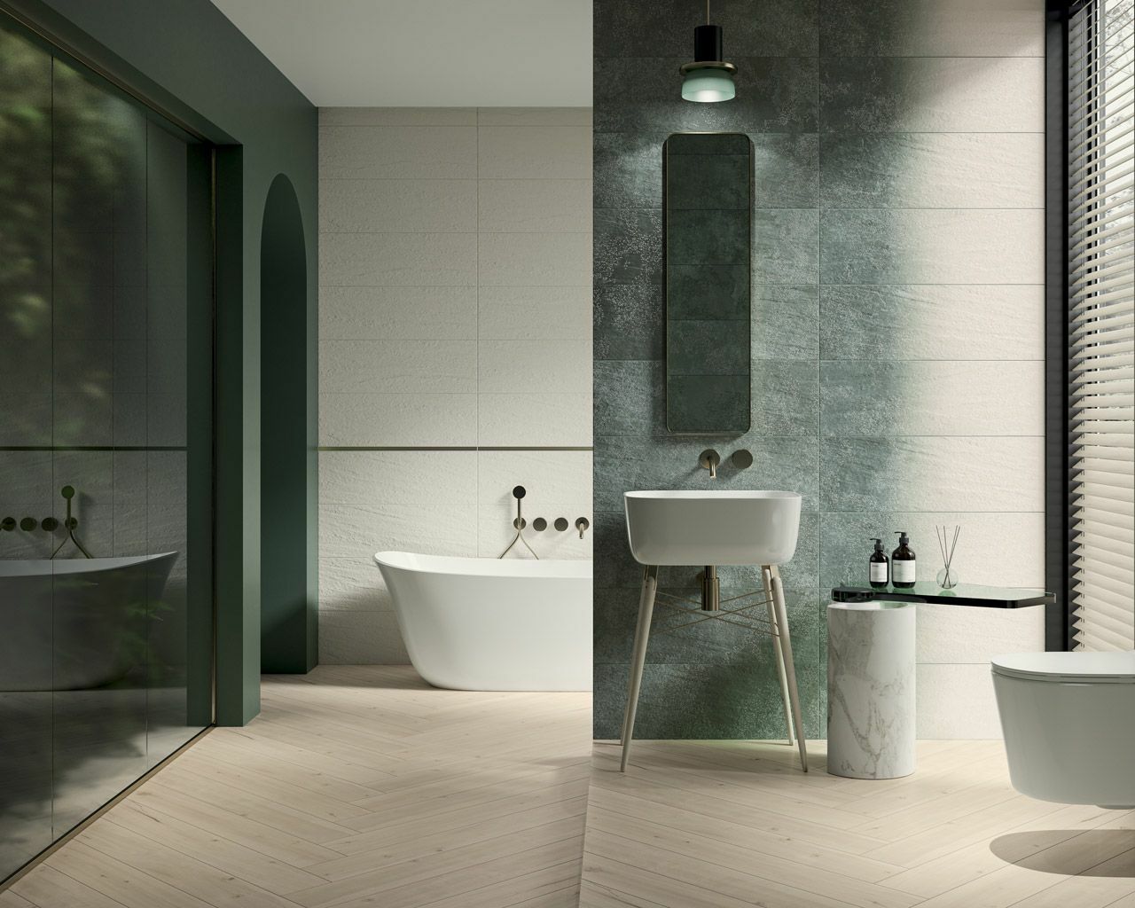 Фриз Uniwersalna listwa szklana Green 23x898x6 Paradyz - Зображення 1911166-acf2b.jpg