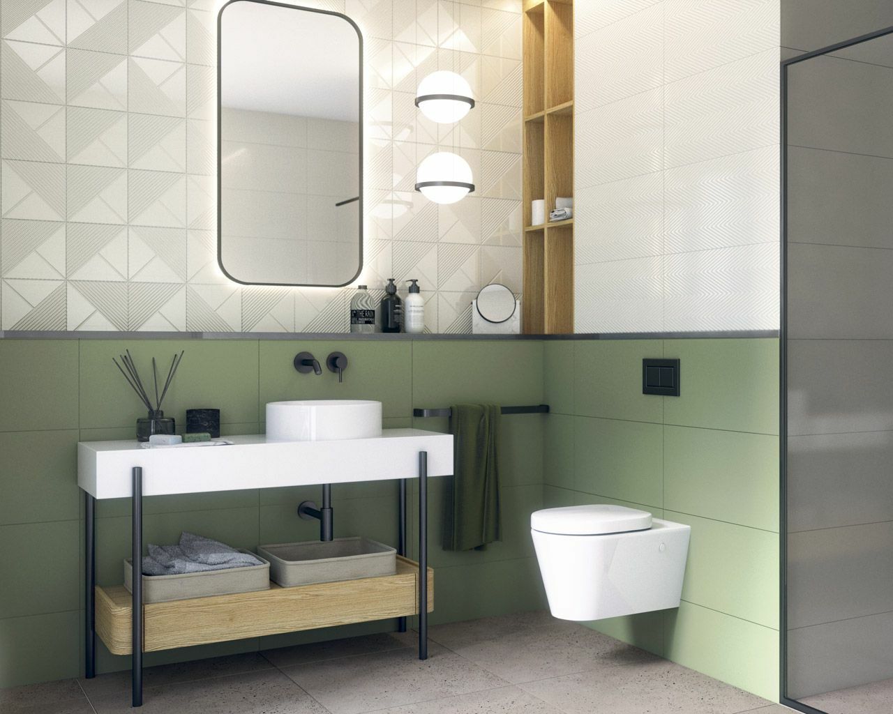 Фриз Uniwersalna listwa szklana Green 23x898x6 Paradyz - Зображення 1911166-cdcf1.jpg