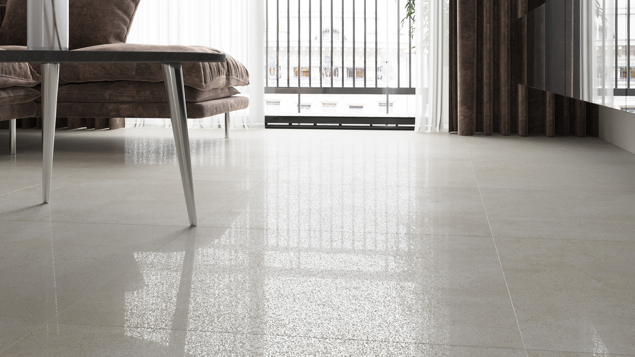 Плитка керамогранітна Alba сірий LAP 600x600x10 Golden Tile - Зображення 1912870-8589e.jpg