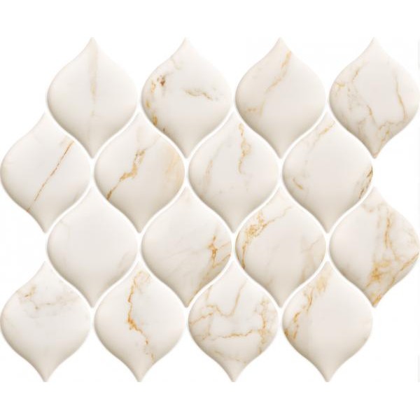 Мозаика Bliss Gold Arabeska 298x298x8,5 Paradyz - Зображення