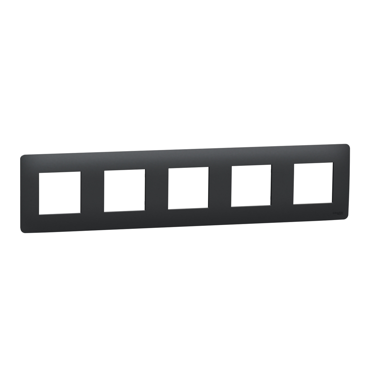 Рамка 5-місна горизонтальна Антрацит UNICA (NU201054), Schneider Electric - Зображення 1913212-ad061.jpg
