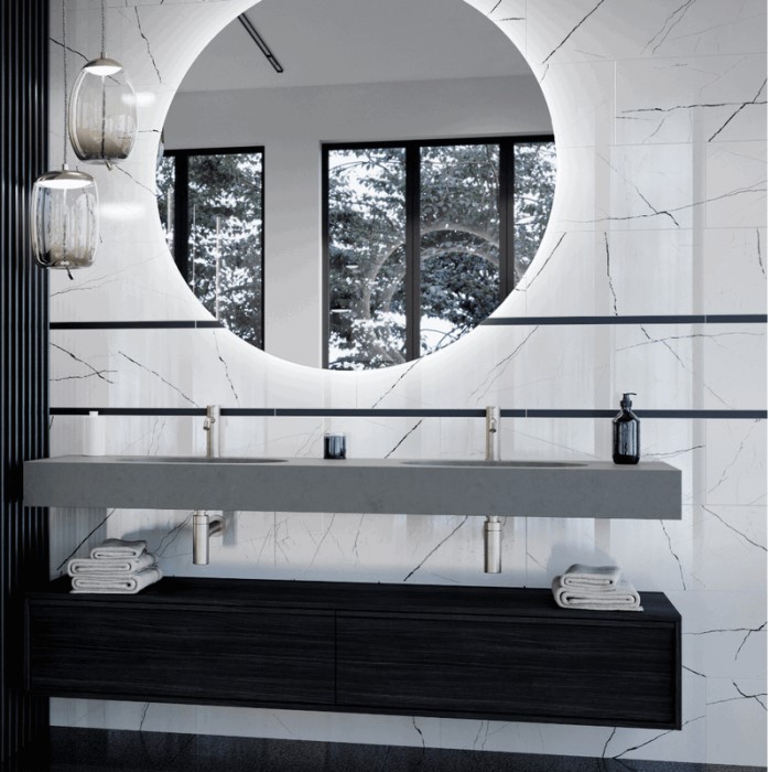 Плитка стінова Prestige White RECT 250x750x9 Ceramika Color - Зображення 1913810-3133d.jpg