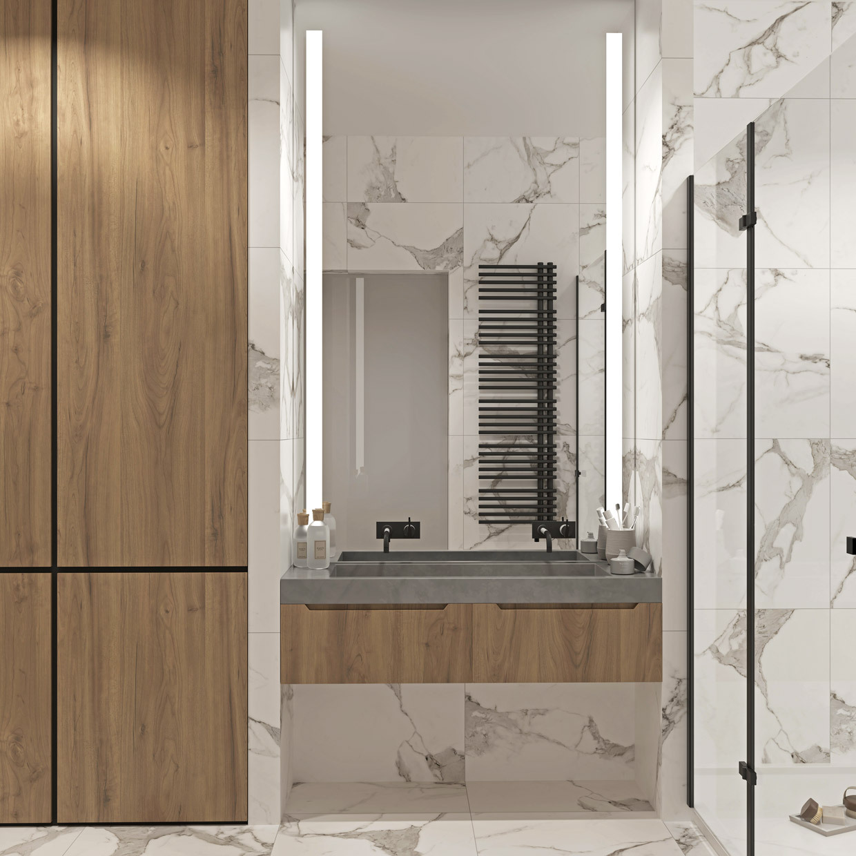 Плитка керамогранітна ZRXSR1BR Statuario White 600x600x9,2 Zeus Ceramica - Зображення 1914204-41988.jpg