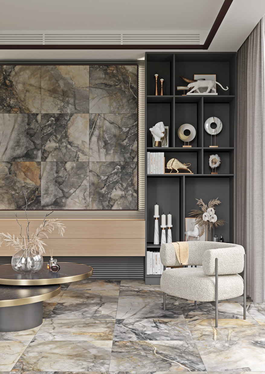 Плитка керамогранітна ZRXFM2BR Fiera Del Marmo Fior Di Pesco 600x600x9,2 Zeus Ceramica - Зображення 1914216-242ad.jpg