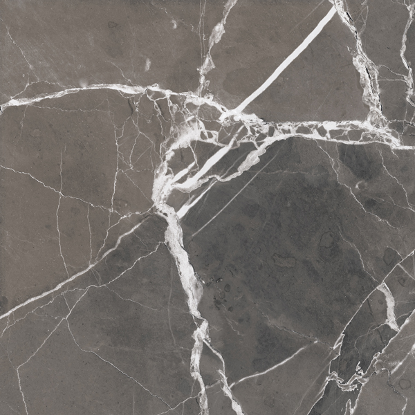 Плитка керамогранітна ZRXFM8BR Fiera Del Marmo Pulpis Grey 600x600x9,2 Zeus Ceramica - Зображення