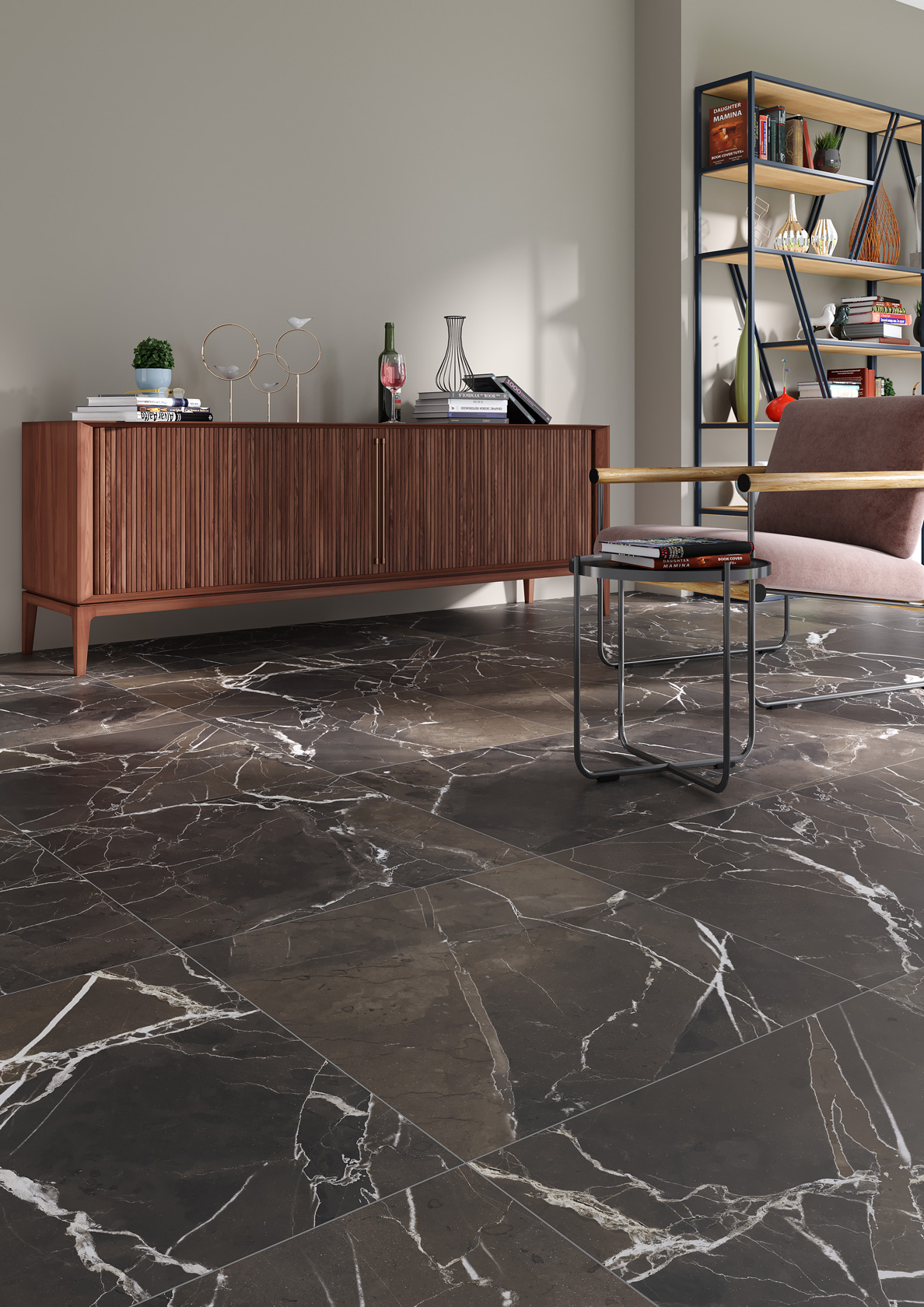 Плитка керамогранітна ZRXFM9BR Fiera Del Marmo Pulpis Black  600x600x9,2 Zeus Ceramica - Зображення 1914232-14f5f.jpg