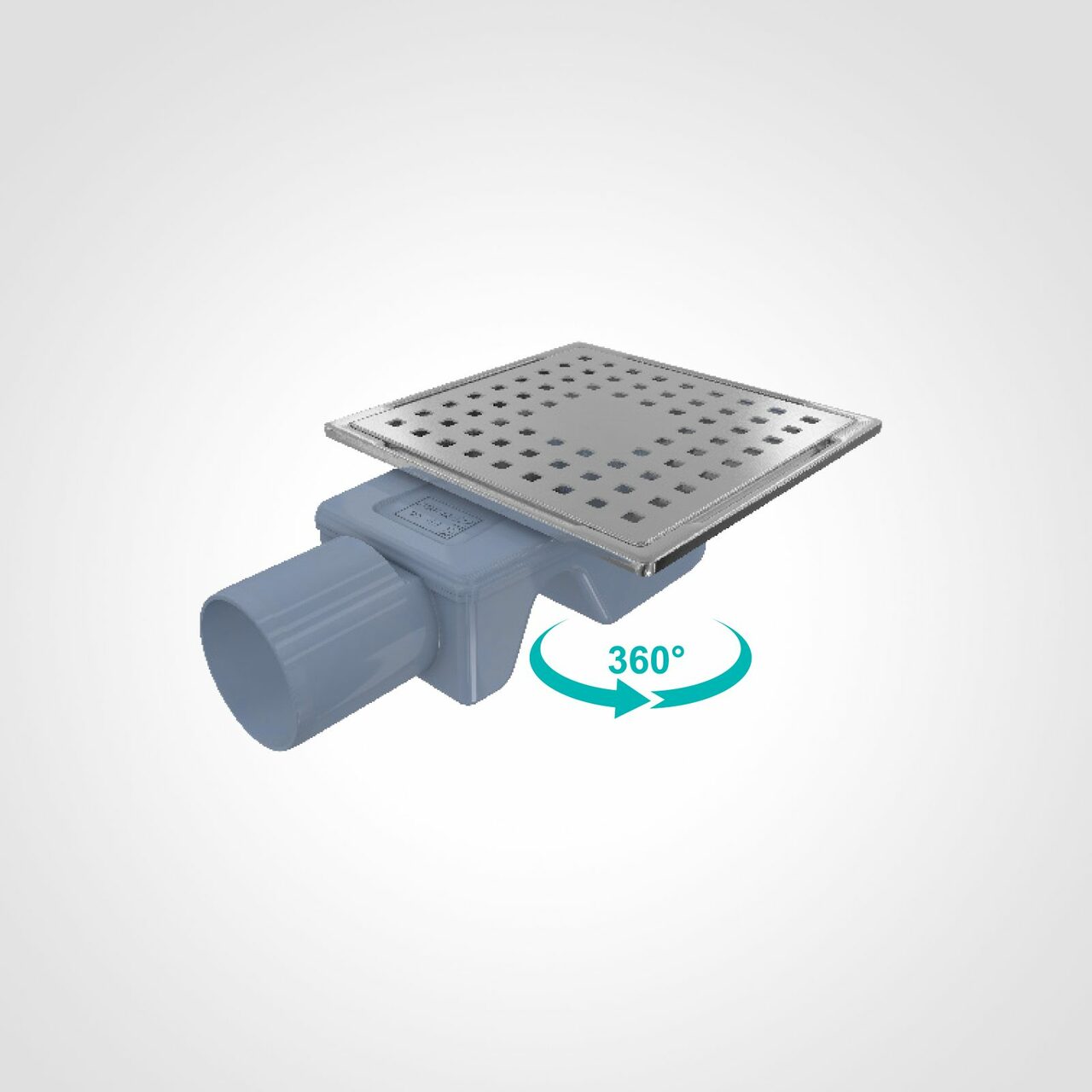 Душовий трап Inox-S Base VFD-773515 Valtemo - Зображення