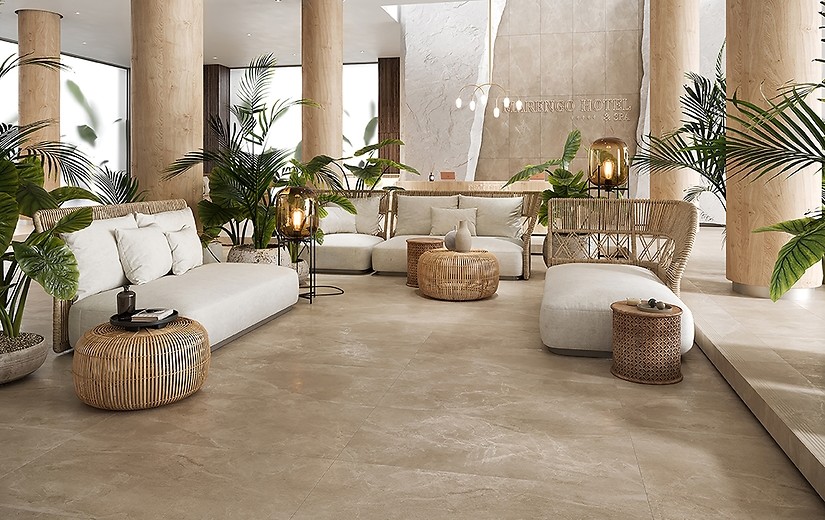 Плитка керамогранітна Marengo Beige RECT 598x1198x8 Cersanit - Зображення 1914292-04061.jpg