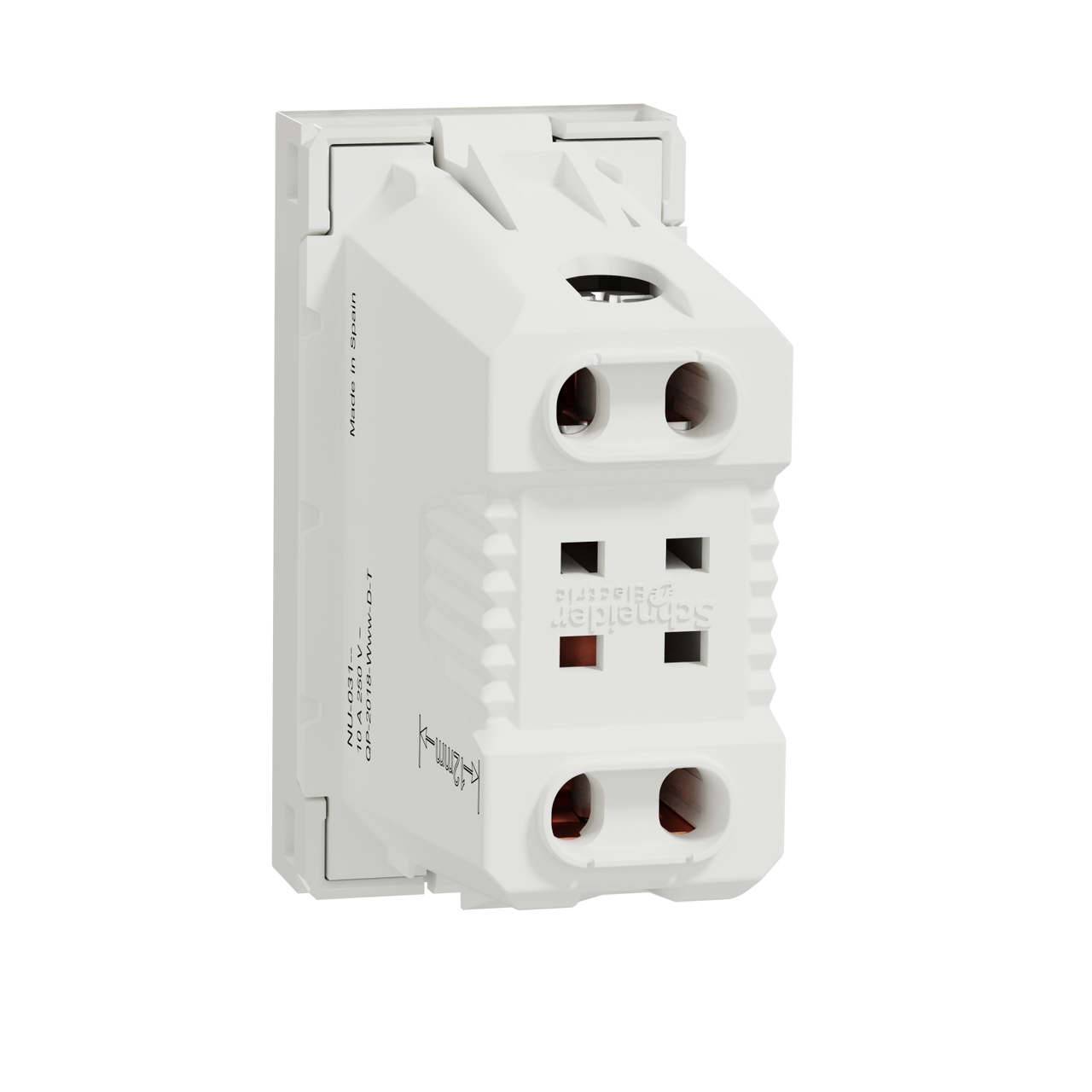 Розетка без заземлення UNICA (NU303118), Schneider Electric - Зображення 1914884-3ab78.jpg