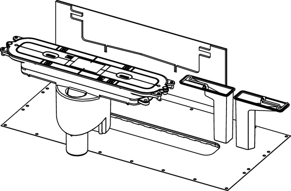 Сифон для душового каналу TECEdrainprofile DN 50 вертикальний Tece - Зображення 191511524-c8c06.jpg