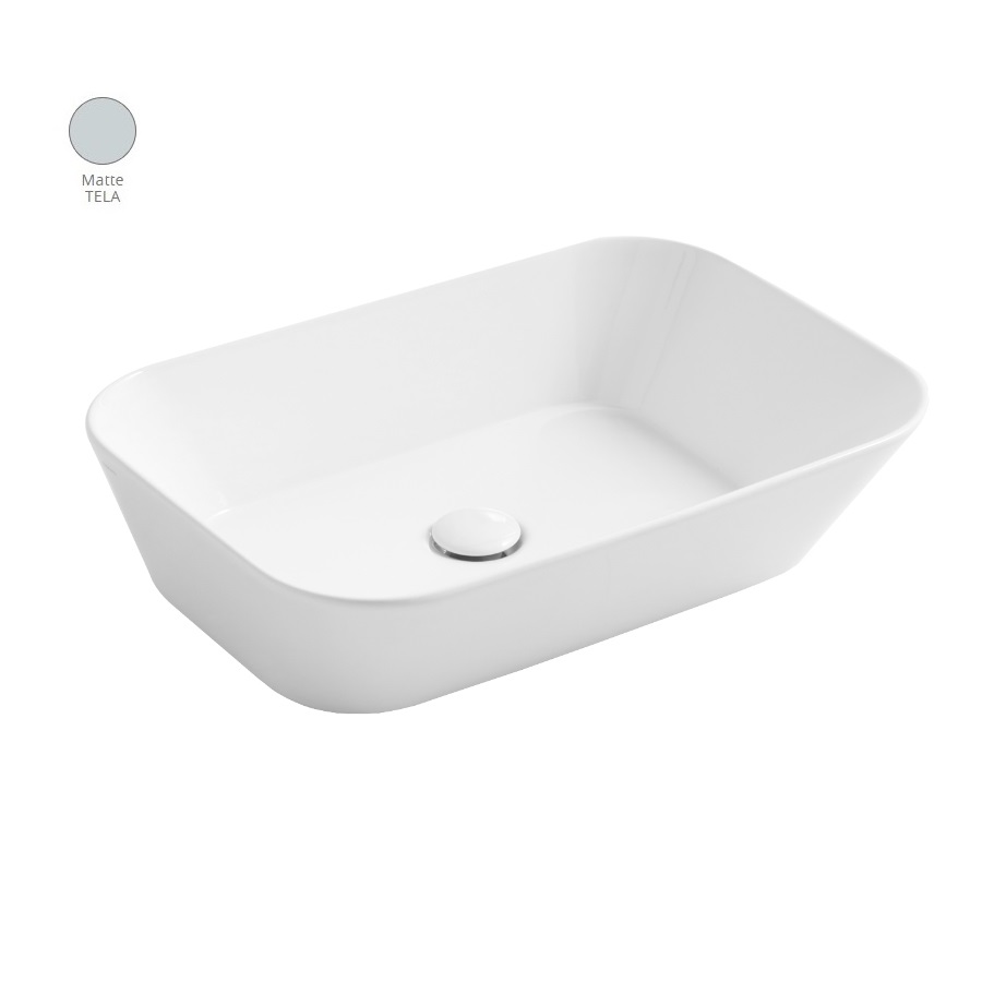 Умивальник WA 04 Wave (WA04TM) Tela matt SIMAS - Зображення