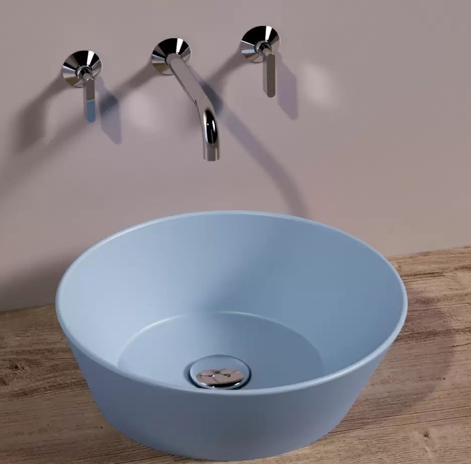 Умивальник WA 01 Wave Pervinca matt SIMAS - Зображення 1915260-3c5a5.jpg
