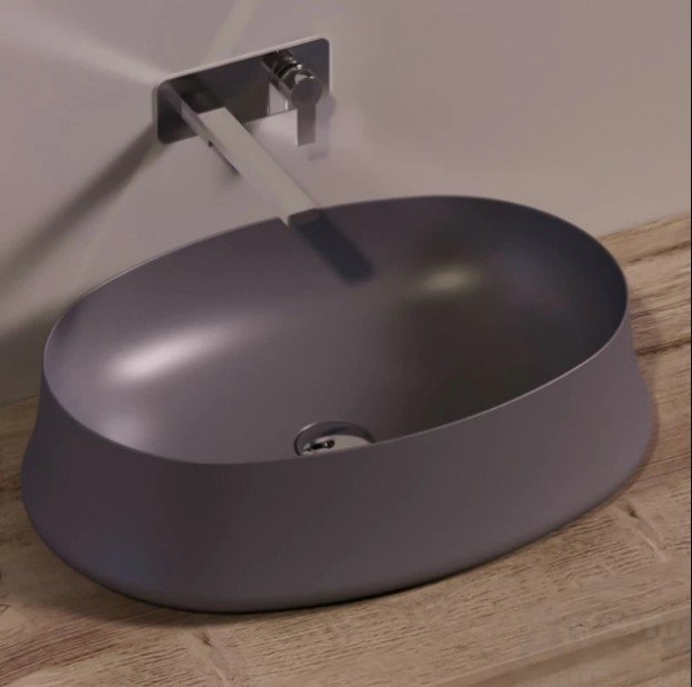 Умивальник SH 04 Sharp Moka matt SIMAS - Зображення 1915268-120c4.jpg