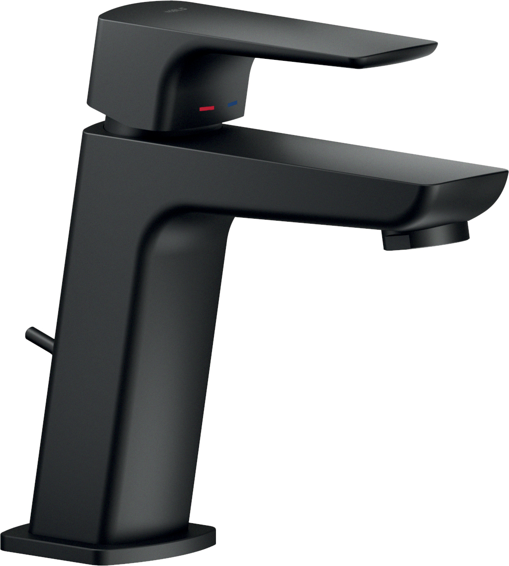 Змішувач для умивальника Acquaviva Velvet Black (VV103118-1BM), Nobili - Зображення