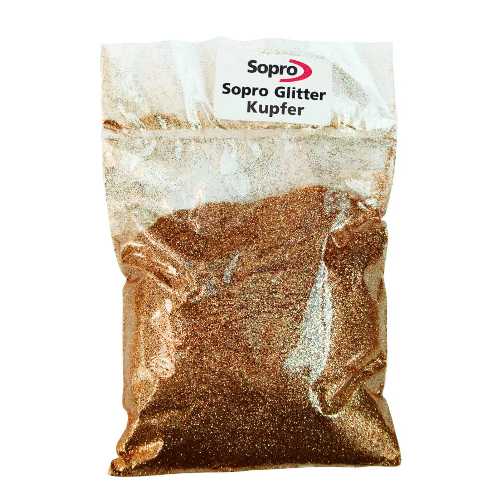 Блёстки для затирки Sopro Topas DFE 1021 медные (0,1 кг) - Зображення