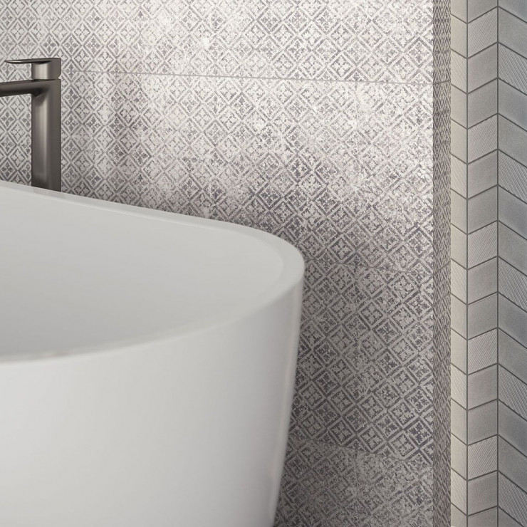 Мозаїка Uniwersalna Szklana Silver Romb 205x238x6 Paradyz - Зображення 1917328-bc44d.jpg