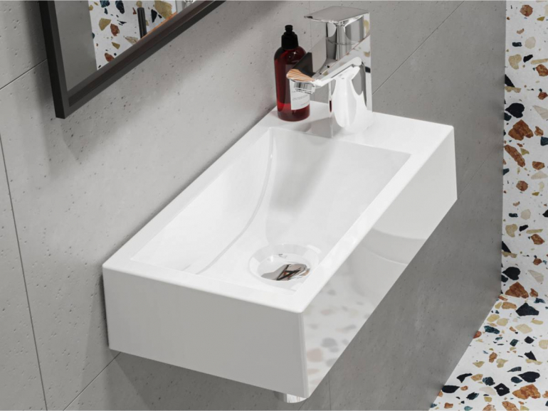 Умивальник Faro L Mirastone Gray MIRAGGIO - Зображення 1917529-21b14.jpg