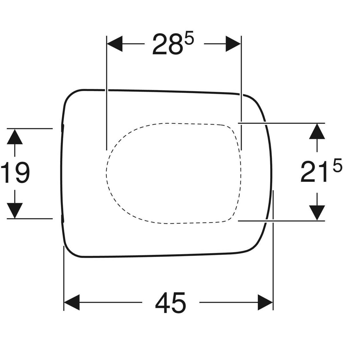 Кришка для унітаза Selnova Square soft-close 500.336.01.1 Geberit - Зображення 1917629-4ba86.jpg