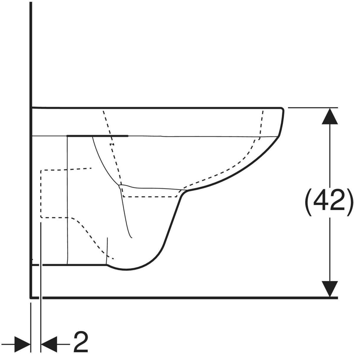 Унітаз підвісний воронкоподібний Selnova Square Rimfree 500.275.01.1 Geberit - Зображення 1917637-37e7a.jpg