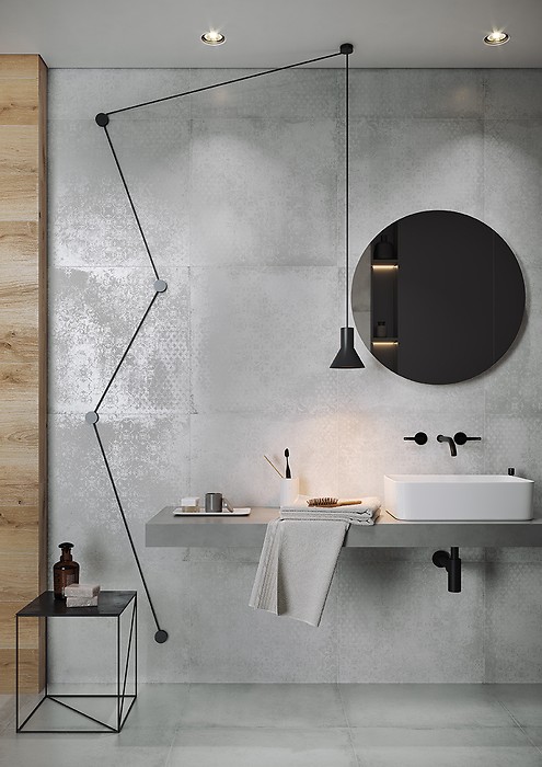 Плитка керамогранітна Stormy White Carpet RECT 598x598x8 Opoczno - Зображення 1917705-450fc.jpeg