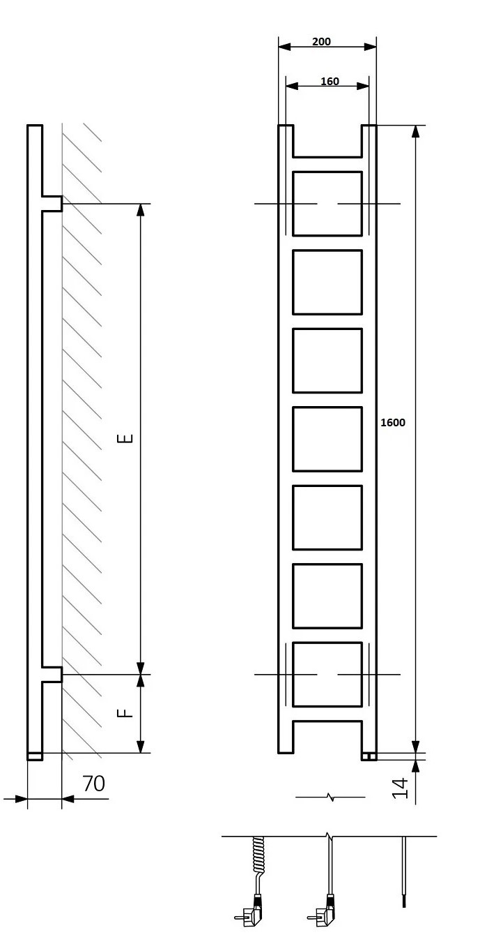 Рушникосушка Easy One 1600х200 Ral 3001 matt WWEAN160020KC01E8P Terma - Зображення 191849915-7ec96.jpg