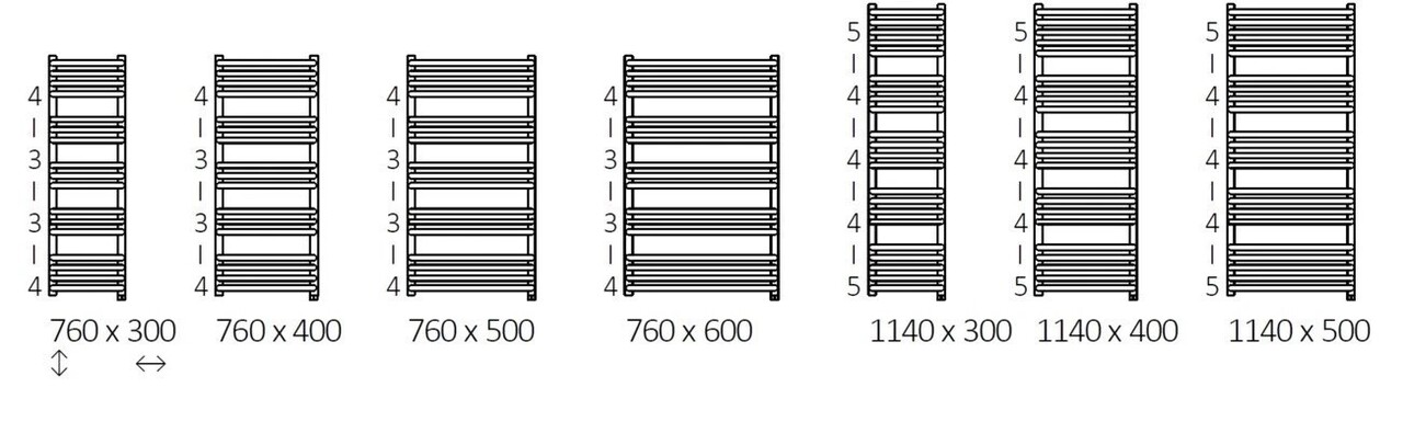 Рушникосушка Alex One 1140x500 Ral 9005 matt WWALN114050K9M5E8P Terma - Зображення 191925905-285ee.jpg
