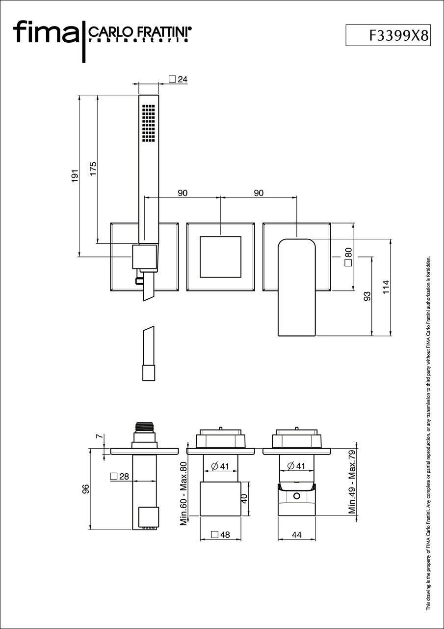 Змішувач для душу Fit (F3399X8CR) Fima - Зображення 1919347-47758.jpg