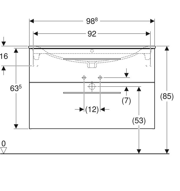 Шафка з умивальником 100 Selnova Square Slim rim 501.244.00.1 Geberit - Зображення 1920007-92da3.jpg