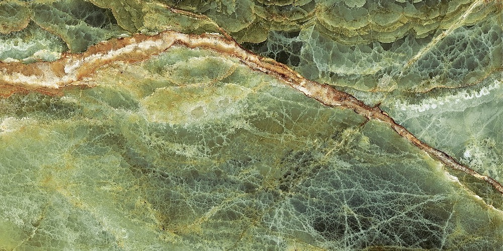 Плитка керамогранитная CSASOEMK18 Star Onyx Emerald 900x1800 Sant'agostino - Зображення