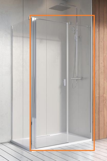 Душові двері NES 8 KDS II 100 R RADAWAY - Зображення