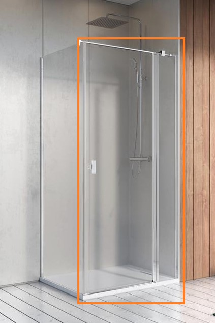 Душові двері NES 8 KDJ II 110 R RADAWAY - Зображення