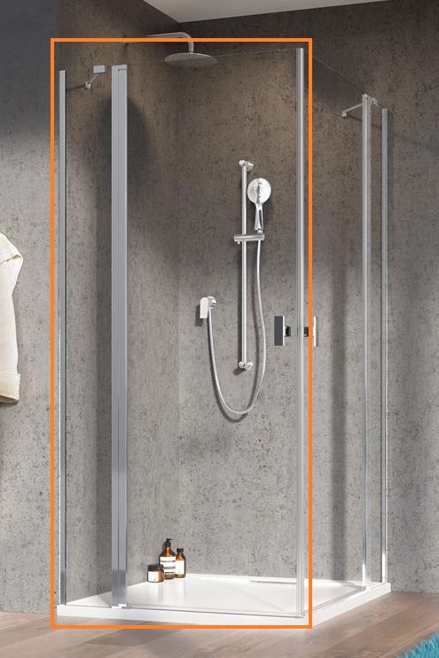 Душова кабіна (половина) NES 8 KDD II 90 L RADAWAY - Зображення