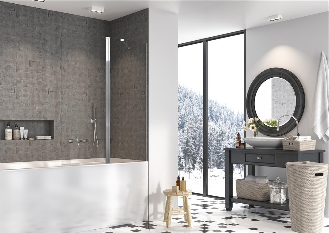 Шторка для ванни NES 8 PND II 110 R RADAWAY - Зображення 1921649-5b1b4.jpg