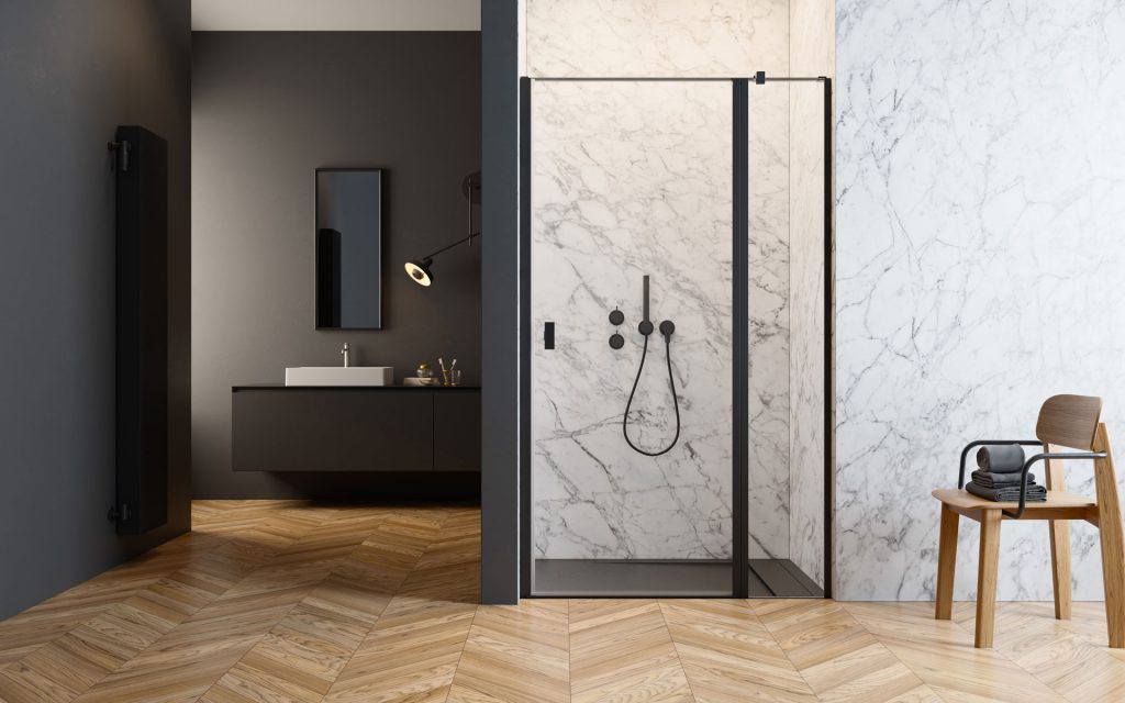 Душові двері NES 8 Black DWJ II 120 R RADAWAY - Зображення 1921739-86f1c.jpg