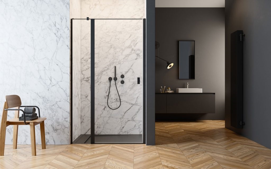 Душові двері NES 8 Black DWJ II 100 L RADAWAY - Зображення 1921749-b2c25.jpg