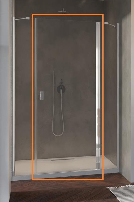 Душові двері NES 8 DWJS 590 R RADAWAY - Зображення