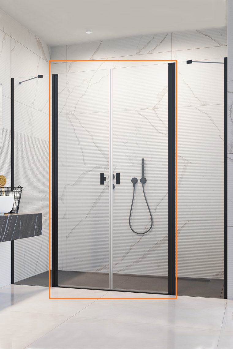 Душові двері Nes Black DWD II 830 RADAWAY - Зображення 1921903-dc5b7.jpg