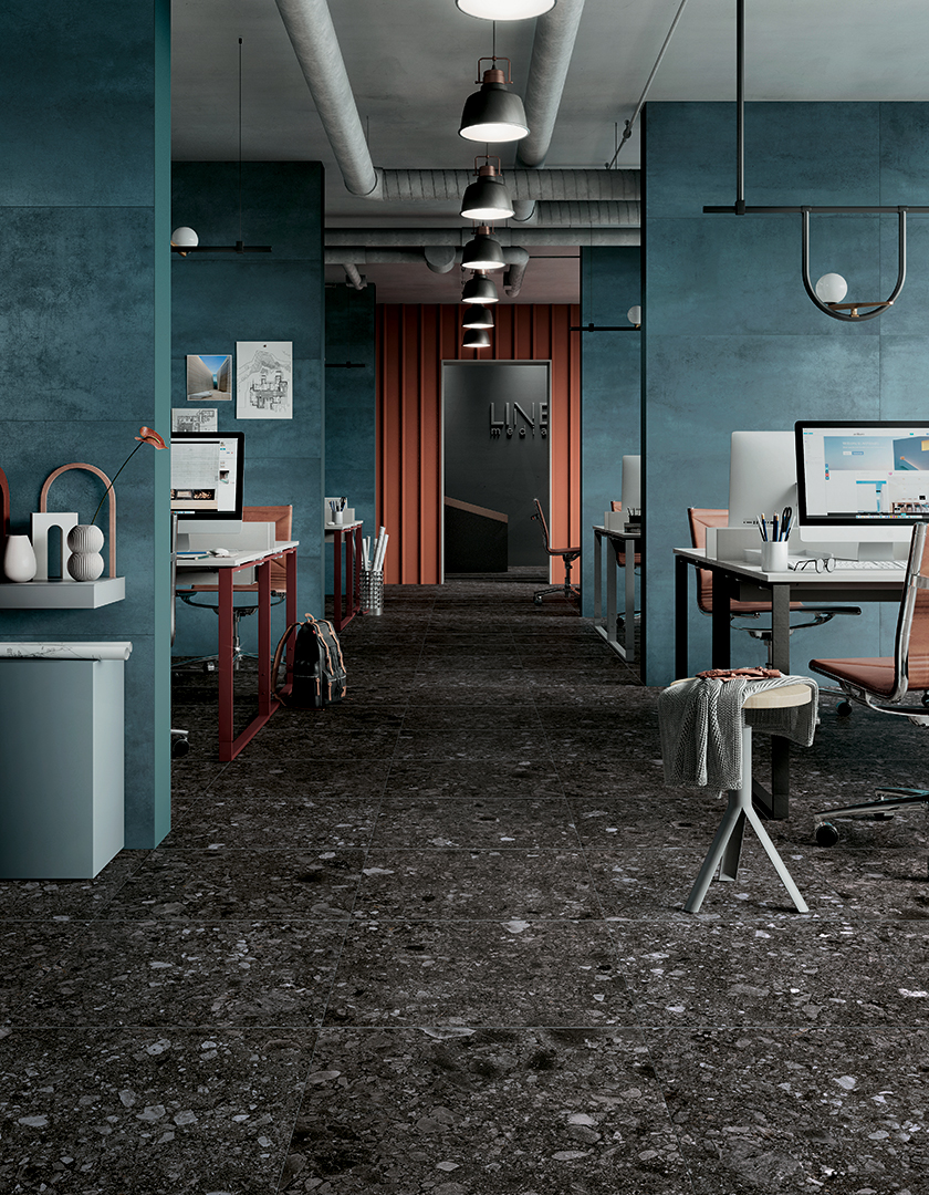 Плитка керамогранітна RR 03 Svart NAT SQ 1200x1200 Mirage - Зображення 1921919-59ddb.jpg