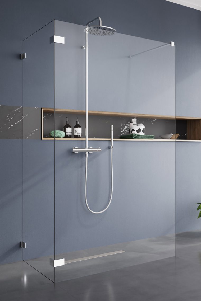 Фронтальна стінка Euphoria Walk-in VI W6 90 RADAWAY - Зображення