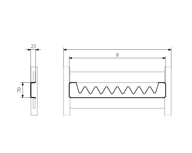 Гачок для рушникосушки Happy Shark 500 Ral 4008 Terma - Зображення 192226218-e8603.jpg