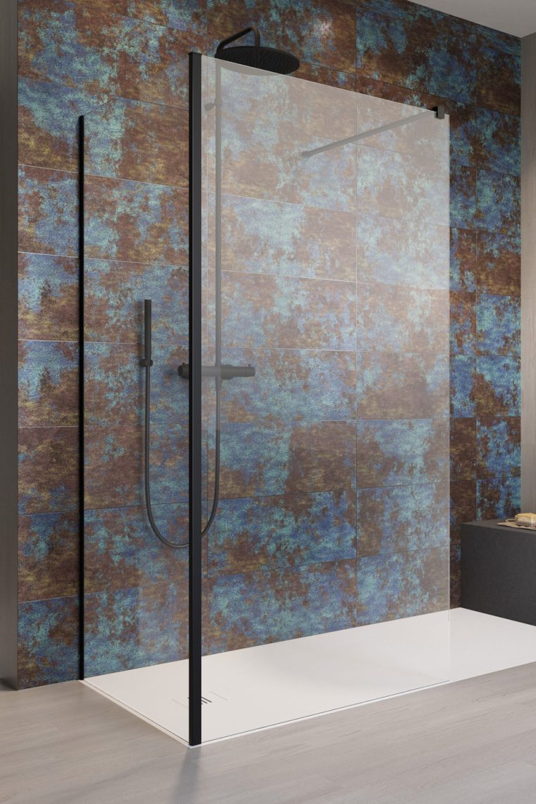 Душова стінка Modo New Black IV 90 RADAWAY - Зображення