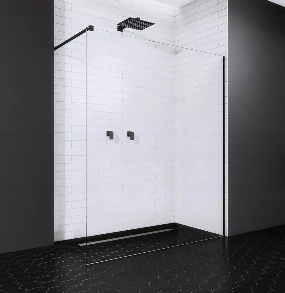 Душова стінка Modo X Black II 1001-1600x2001-2500 RADAWAY - Зображення 1922707-86107.jpg