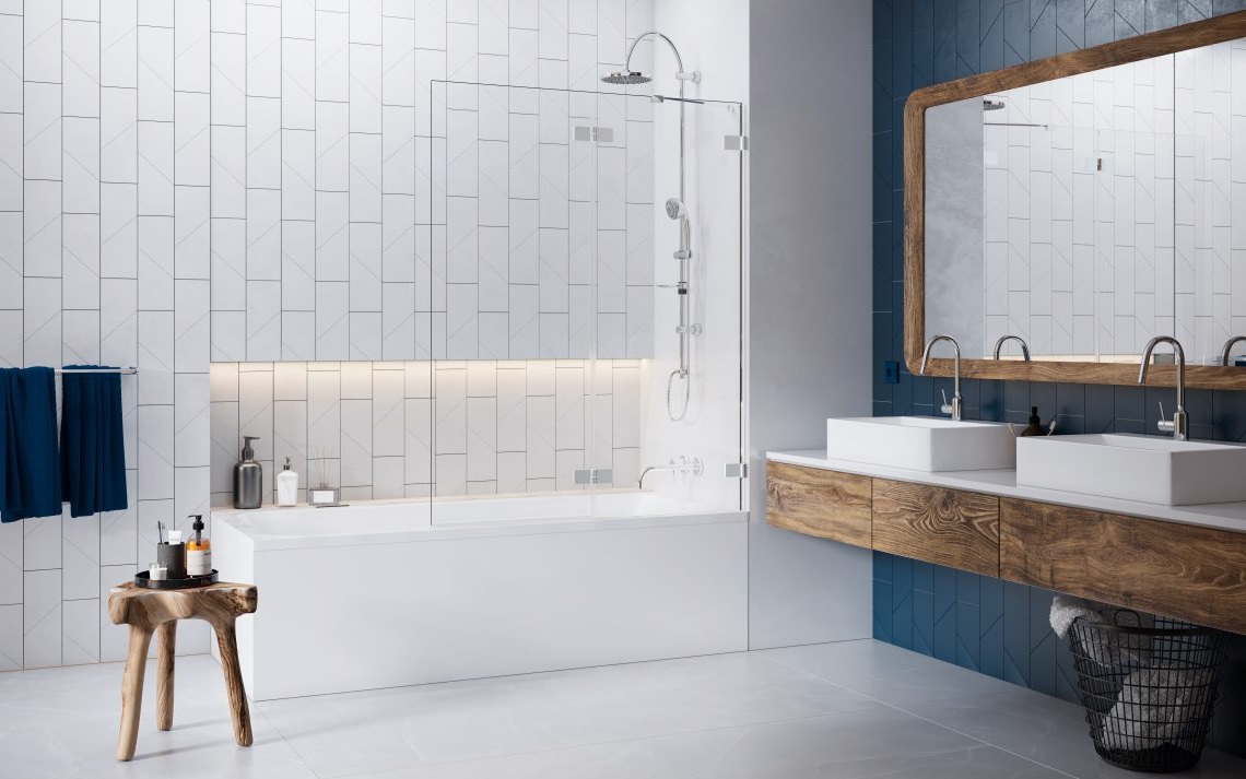 Шторка для ванни Euphoria PND II 140 R RADAWAY - Зображення 1922935-35479.jpg