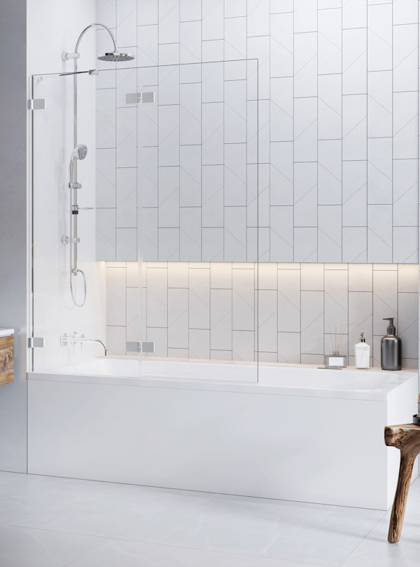 Шторка для ванни Euphoria PND II 100 L RADAWAY - Зображення