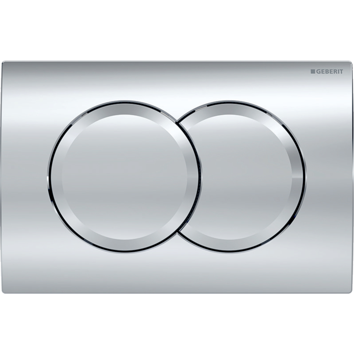 Кнопка зливу Delta01 115.107.21.1 хром Geberit - Зображення